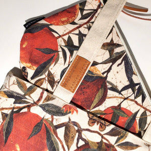 Canvas Shopper Pomegranate