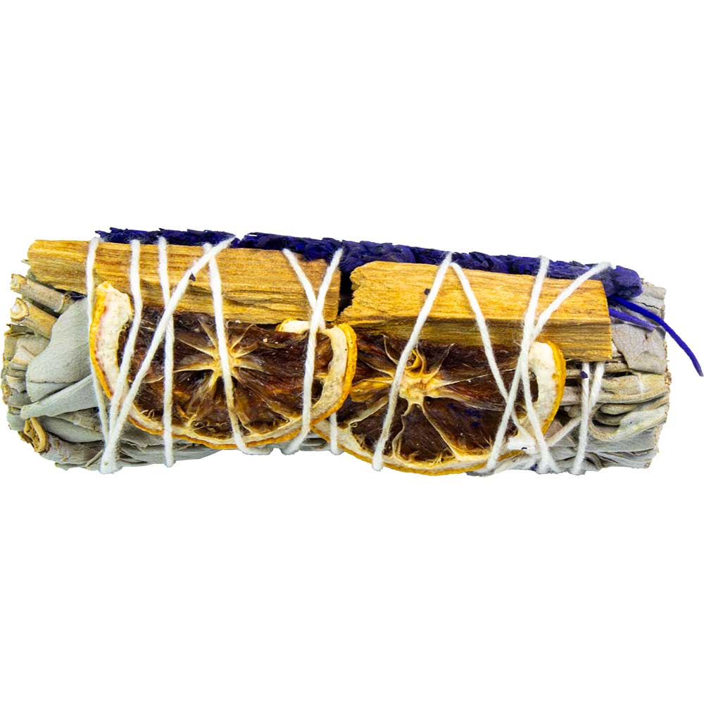 Smudging Sticks - Florida Water-Sage-Lav.-Palo Santo 4"