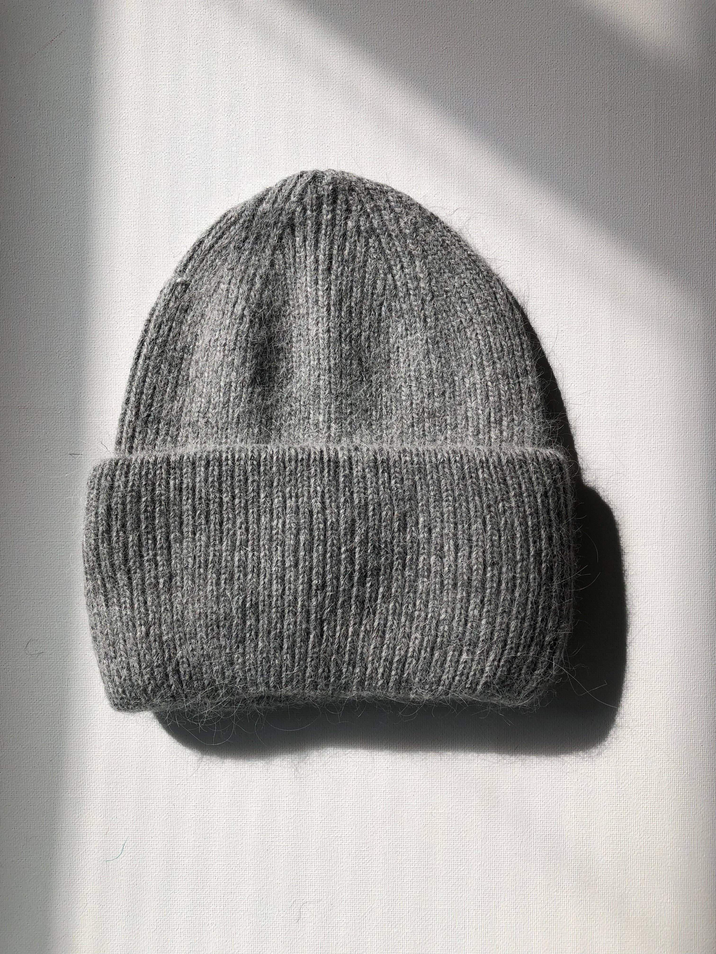 Royal Angora Beanie: Brown