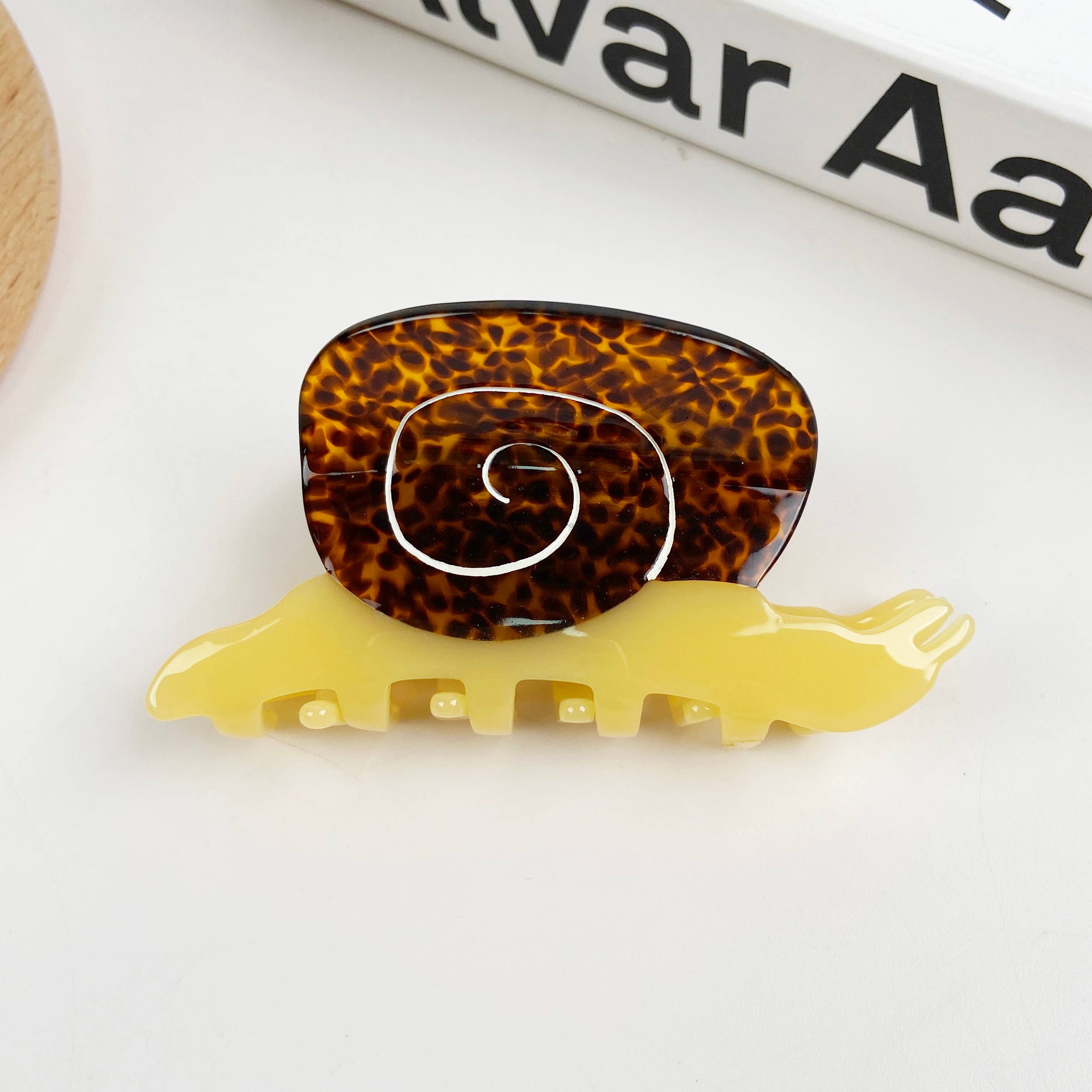 Snail Acetate Claw Clip Animal Hair Clips