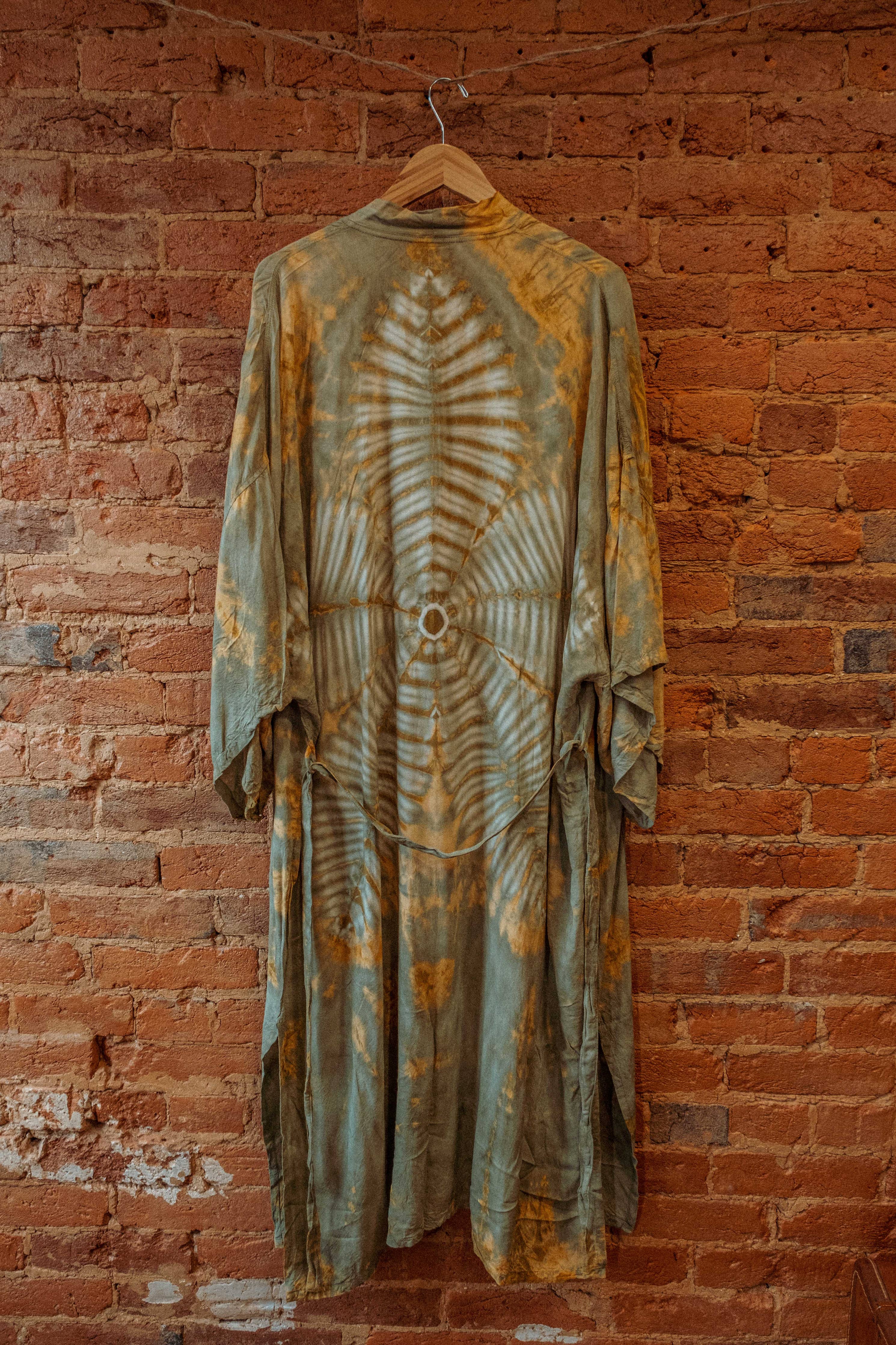 Bohemian Hippie Hand Dyed Kimono