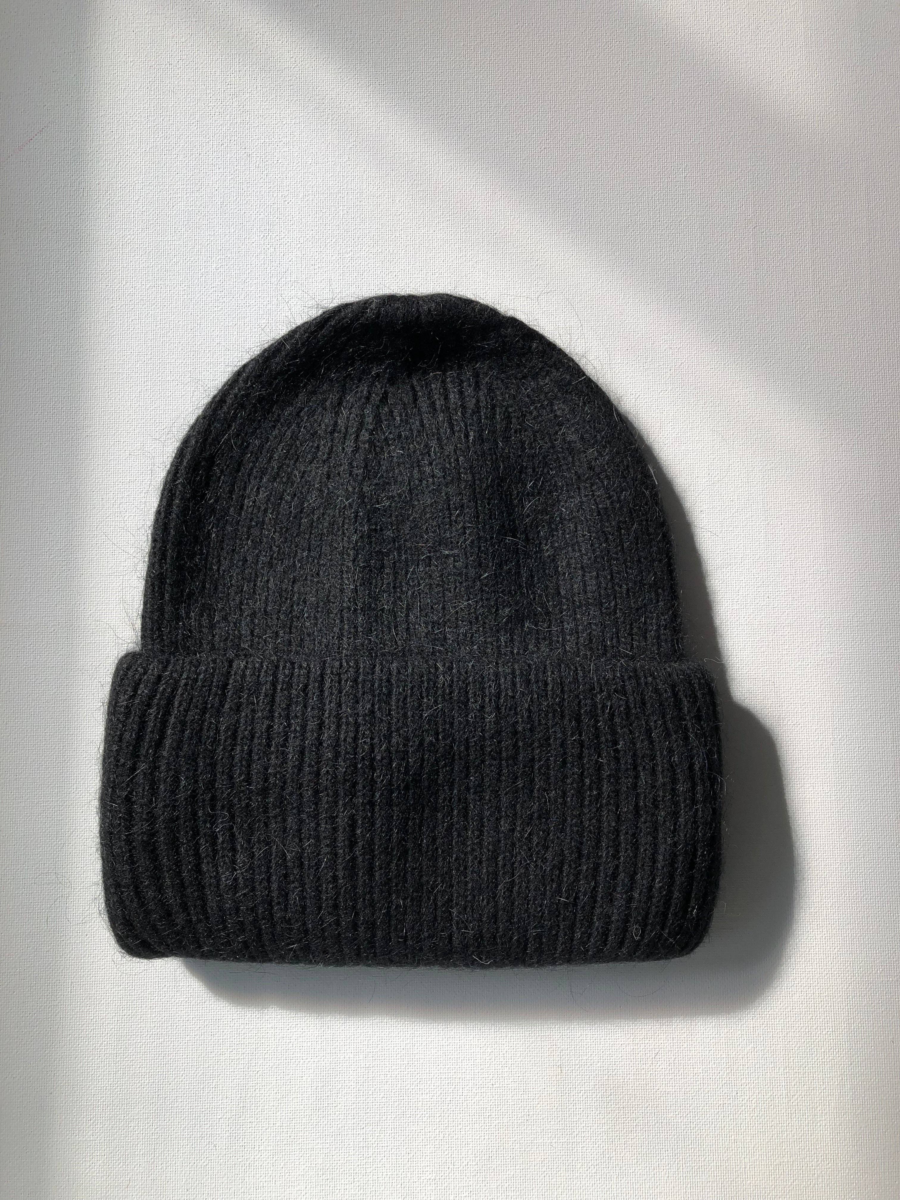 Royal Angora Beanie: Brown
