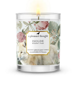 A Pleasant Thought - ISOLDE | WINTER ROSE | CANDLE: Wood