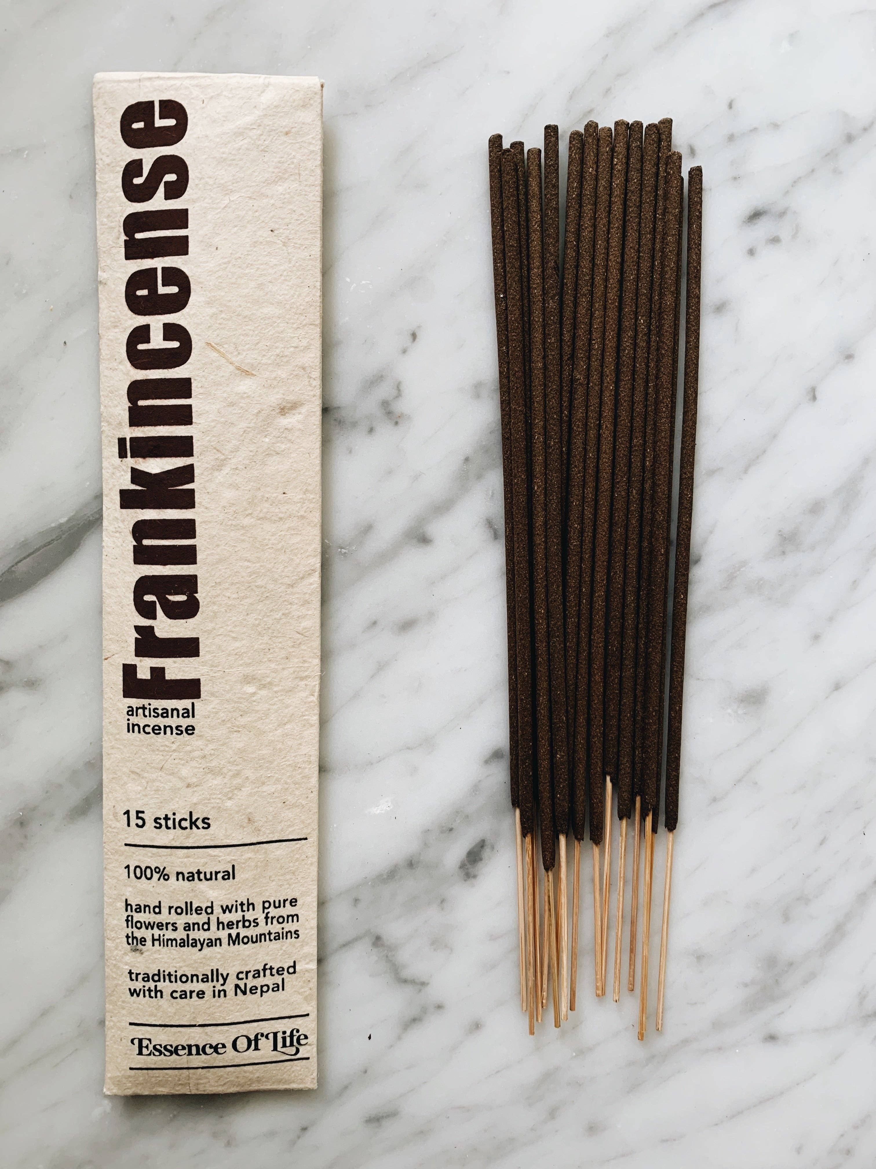 Handcrafted Natural Incense - Frankincense