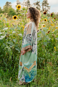 I Paint My Dream Van Gogh Opera Duster Kimono Robe