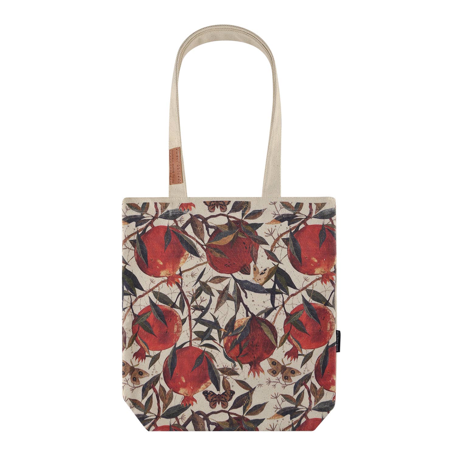 Canvas Shopper Pomegranate