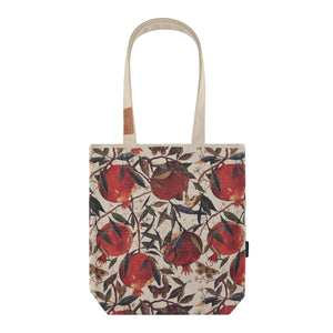 Canvas Shopper Pomegranate