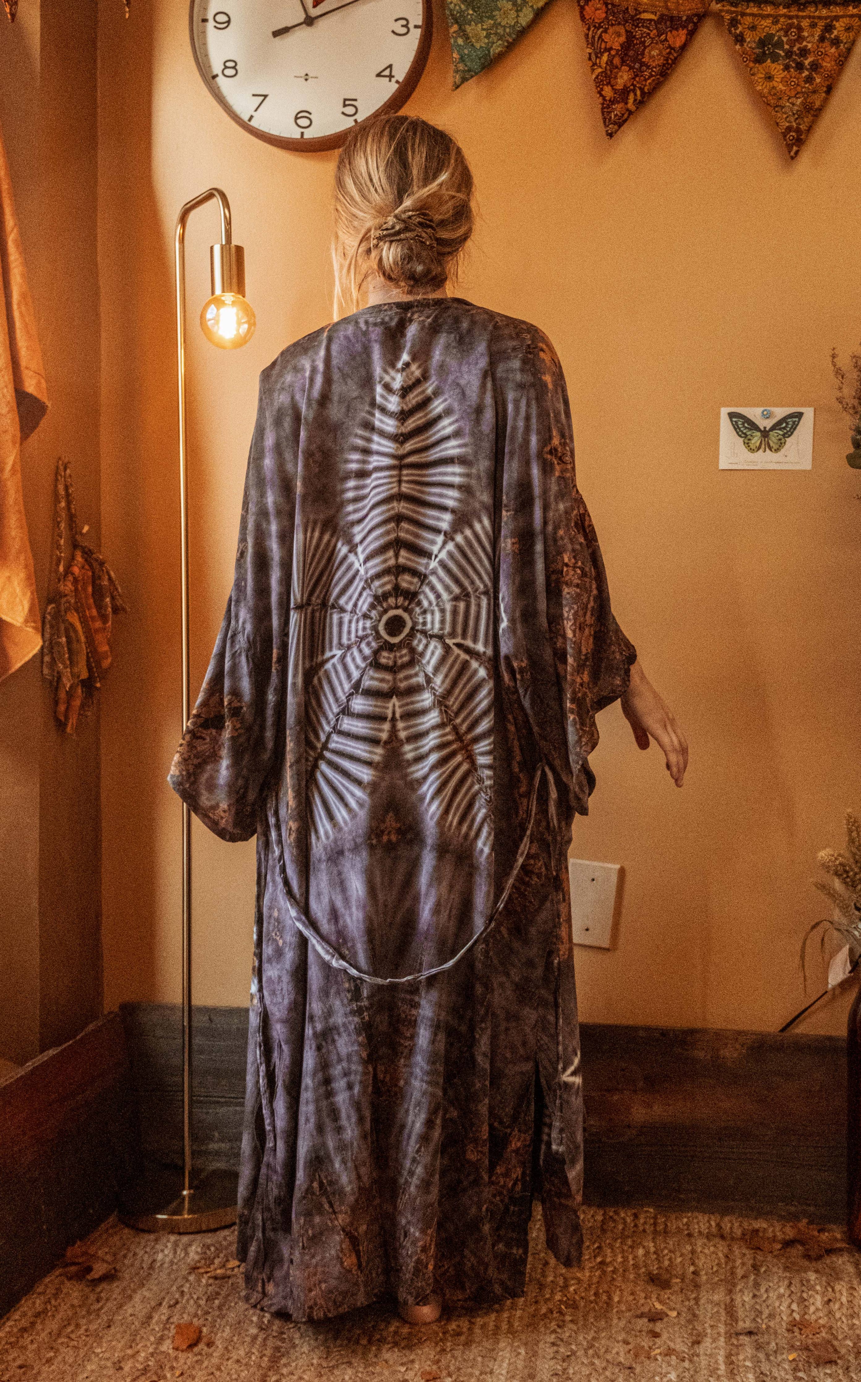 Bohemian Hippie Hand Dyed Kimono