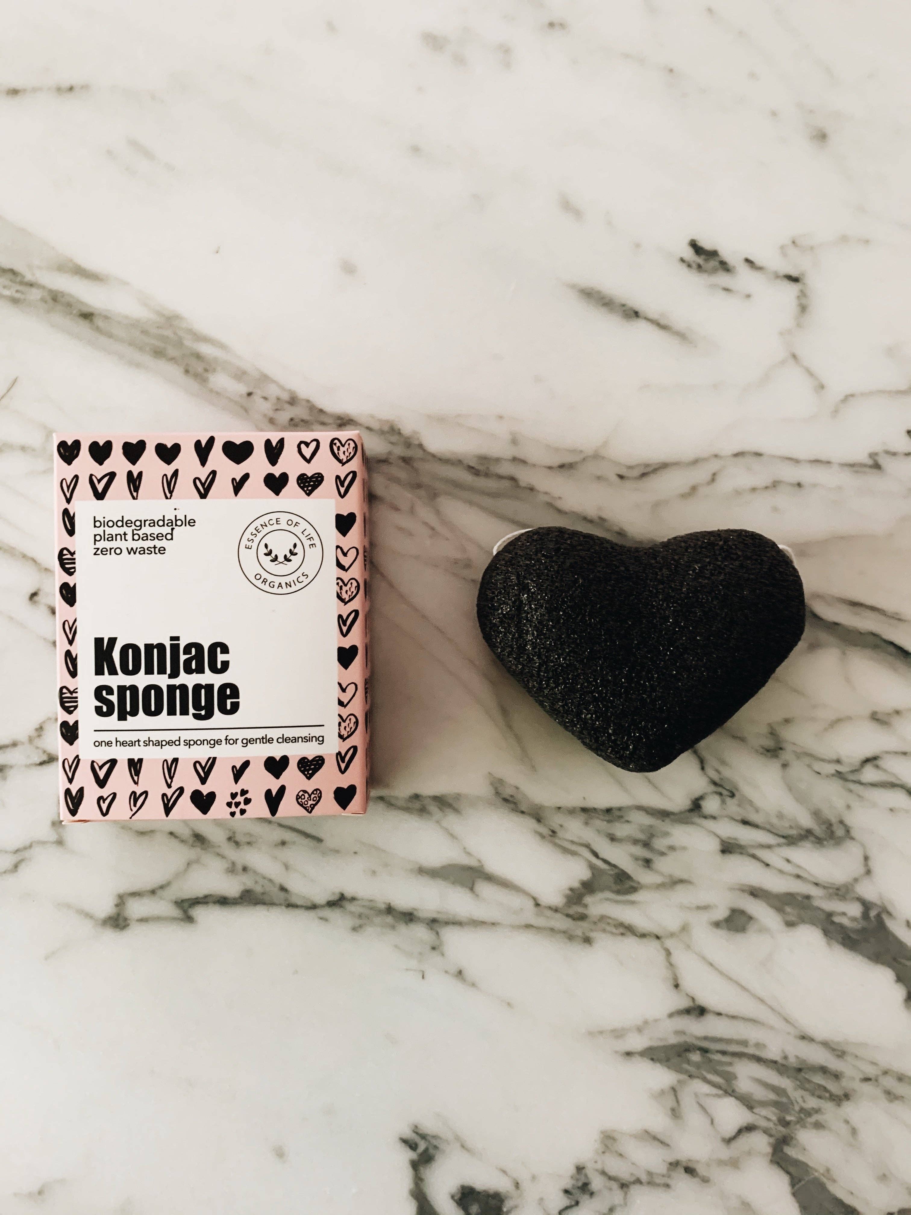 100% Compostable Konjac Sponge - Green tea