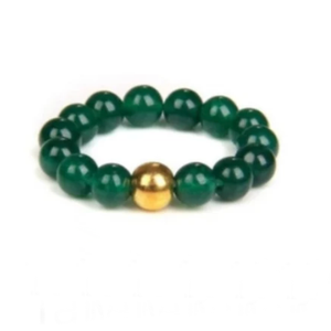 HoopLa Style - Ring-Crystal Gold Filled- Gemstone Anxiety stretch