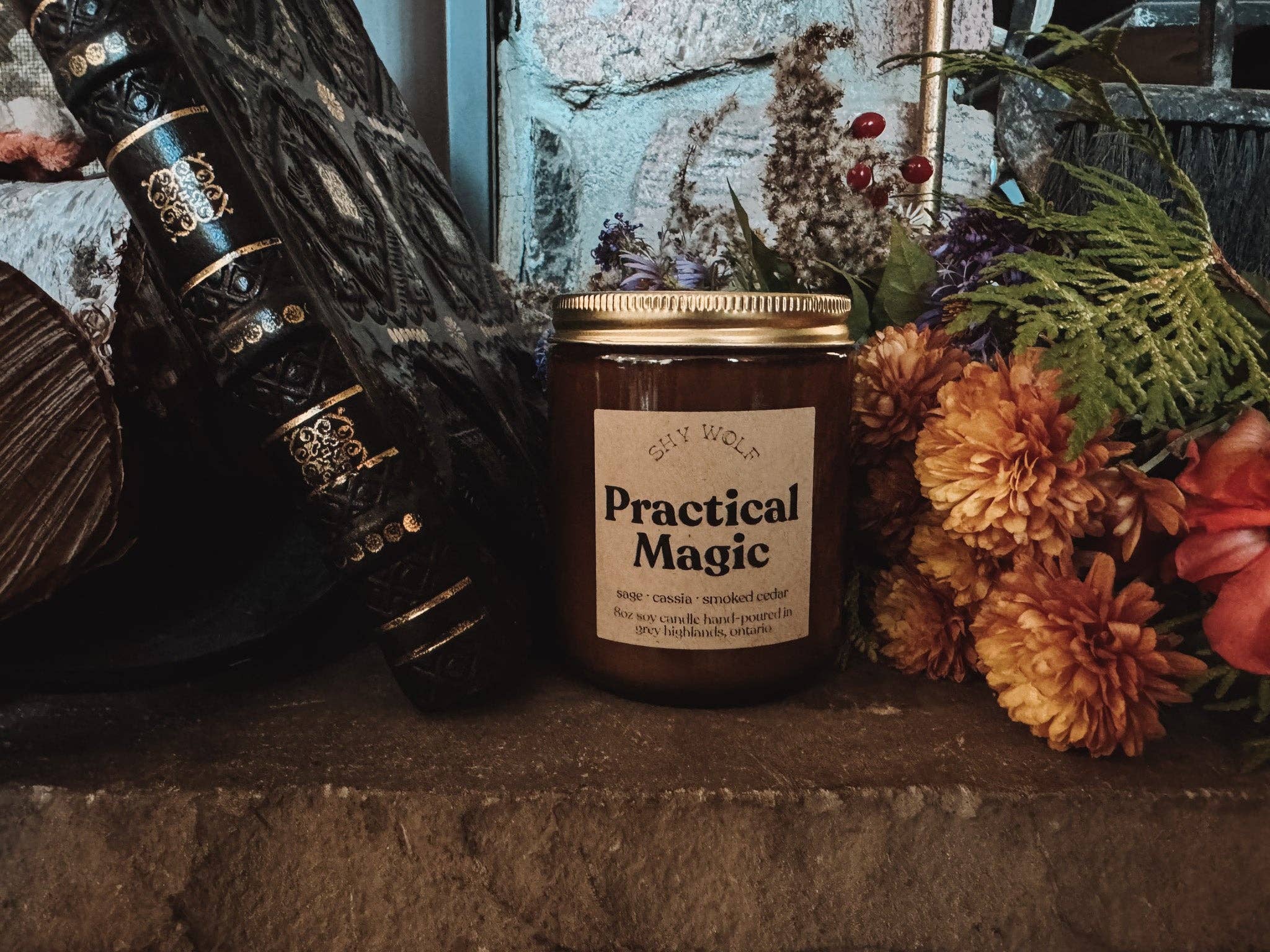 Practical Magic - Shy Wolf Candle