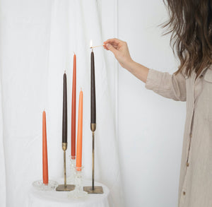 Taper Candles - Terracotta