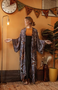 Bohemian Hippie Hand Dyed Kimono