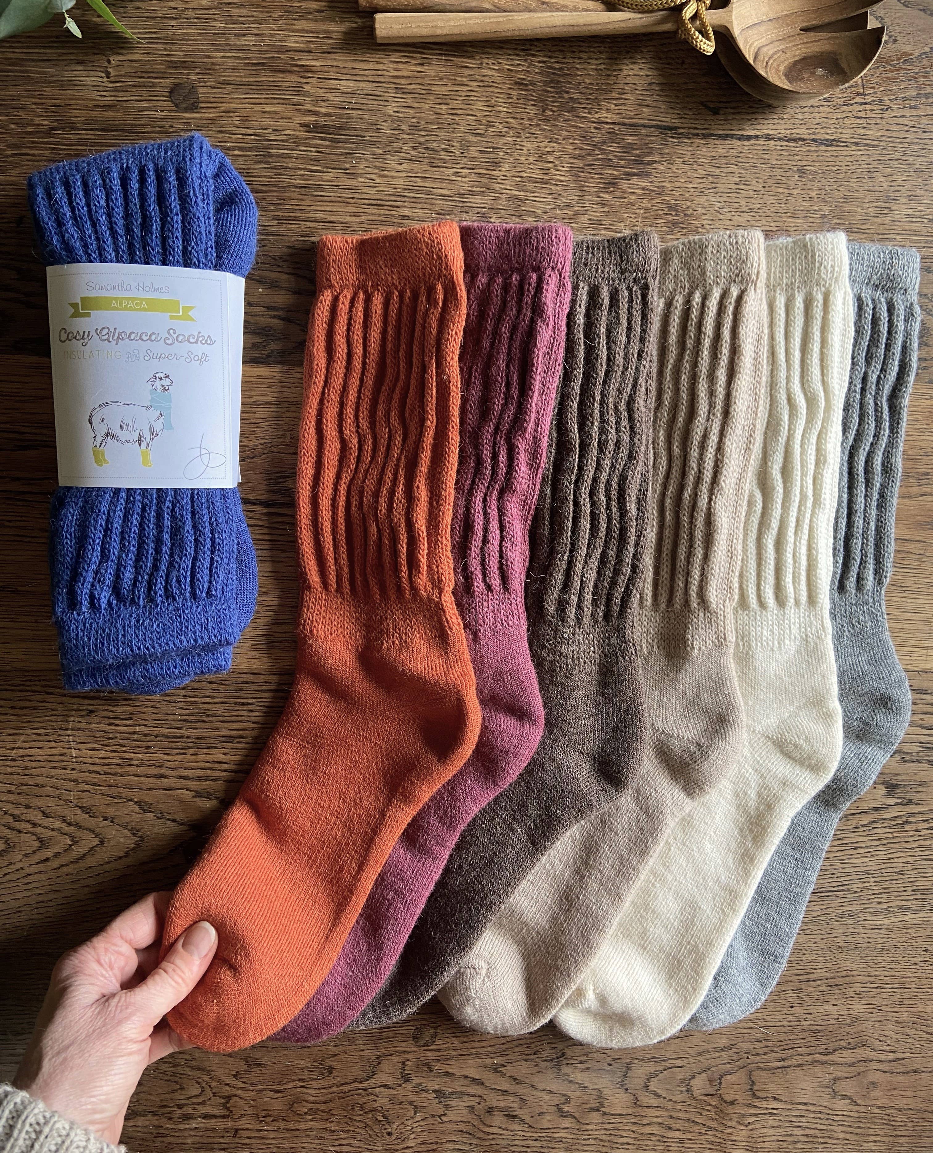 Cosy Alpaca Lounge Socks