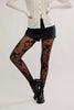Flocked Floral Tights - Free People