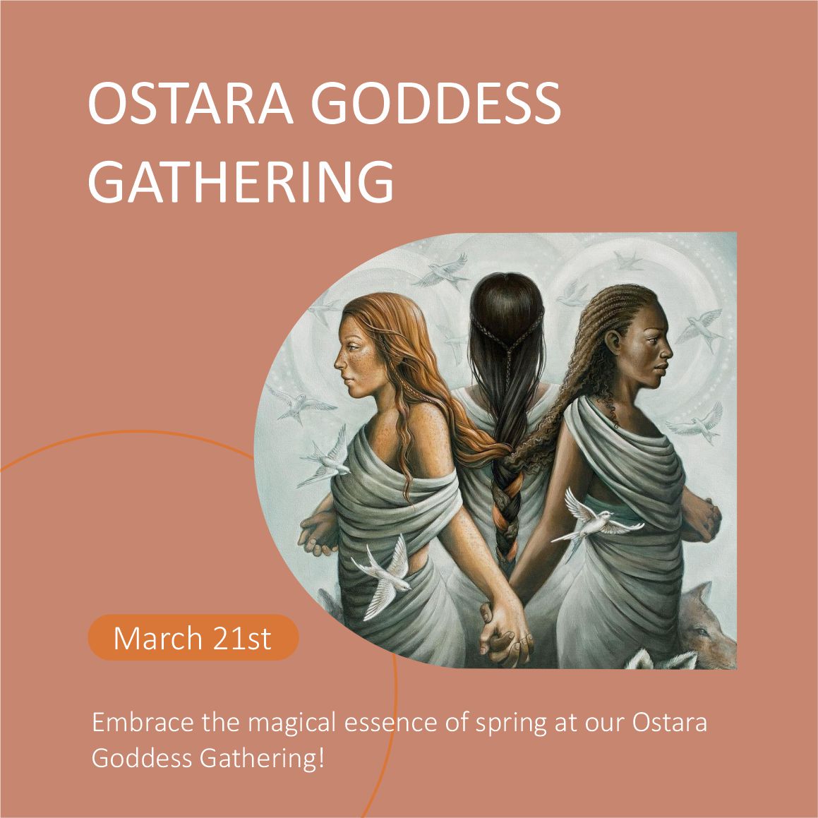 Ostara Goddess Gathering - With Mel - March 21st
