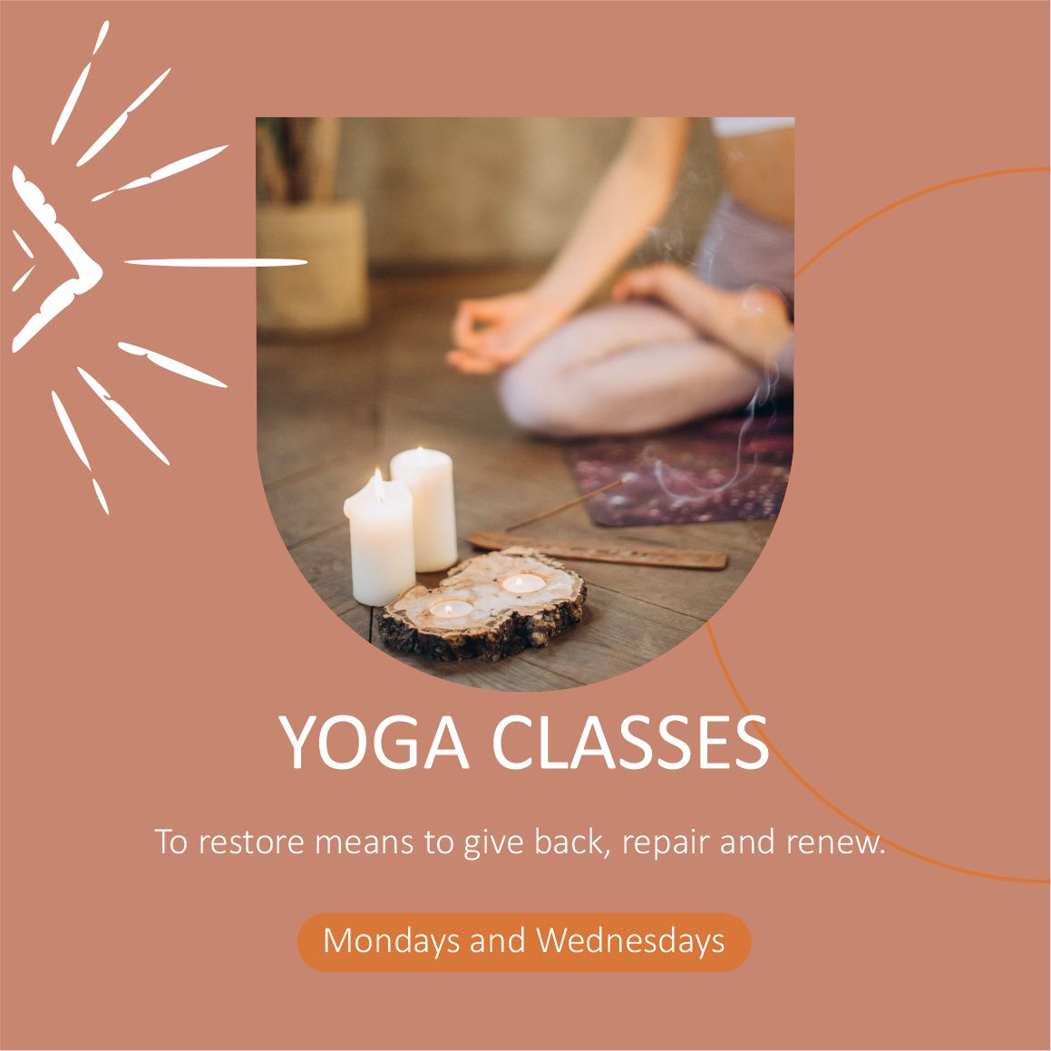 Yoga Classes - With Fay - Mondays and Wednesdays