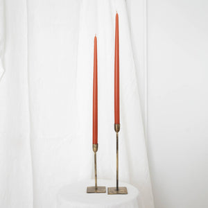 Taper Candles - Terracotta