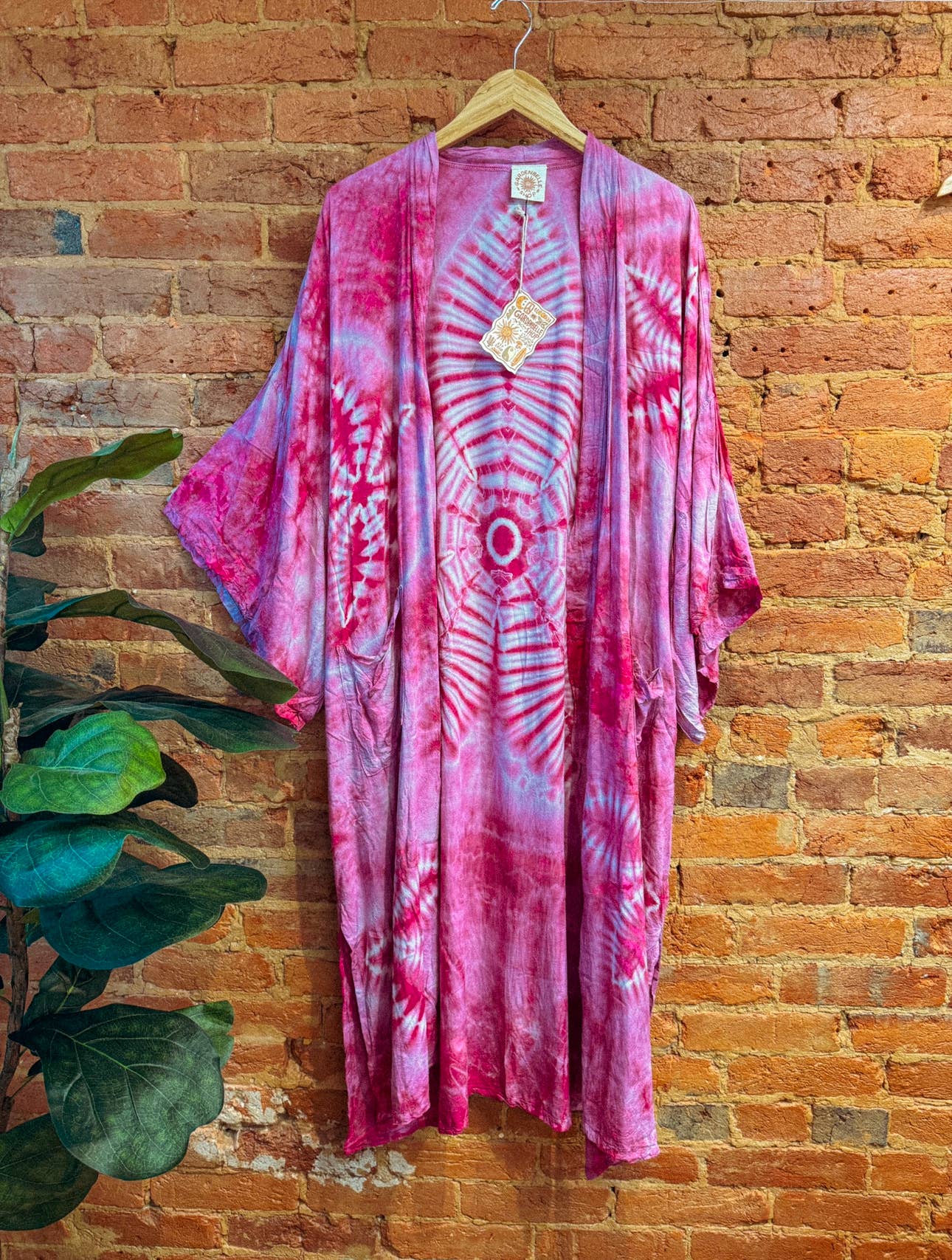 Bohemian Hippie Hand Dyed Kimono