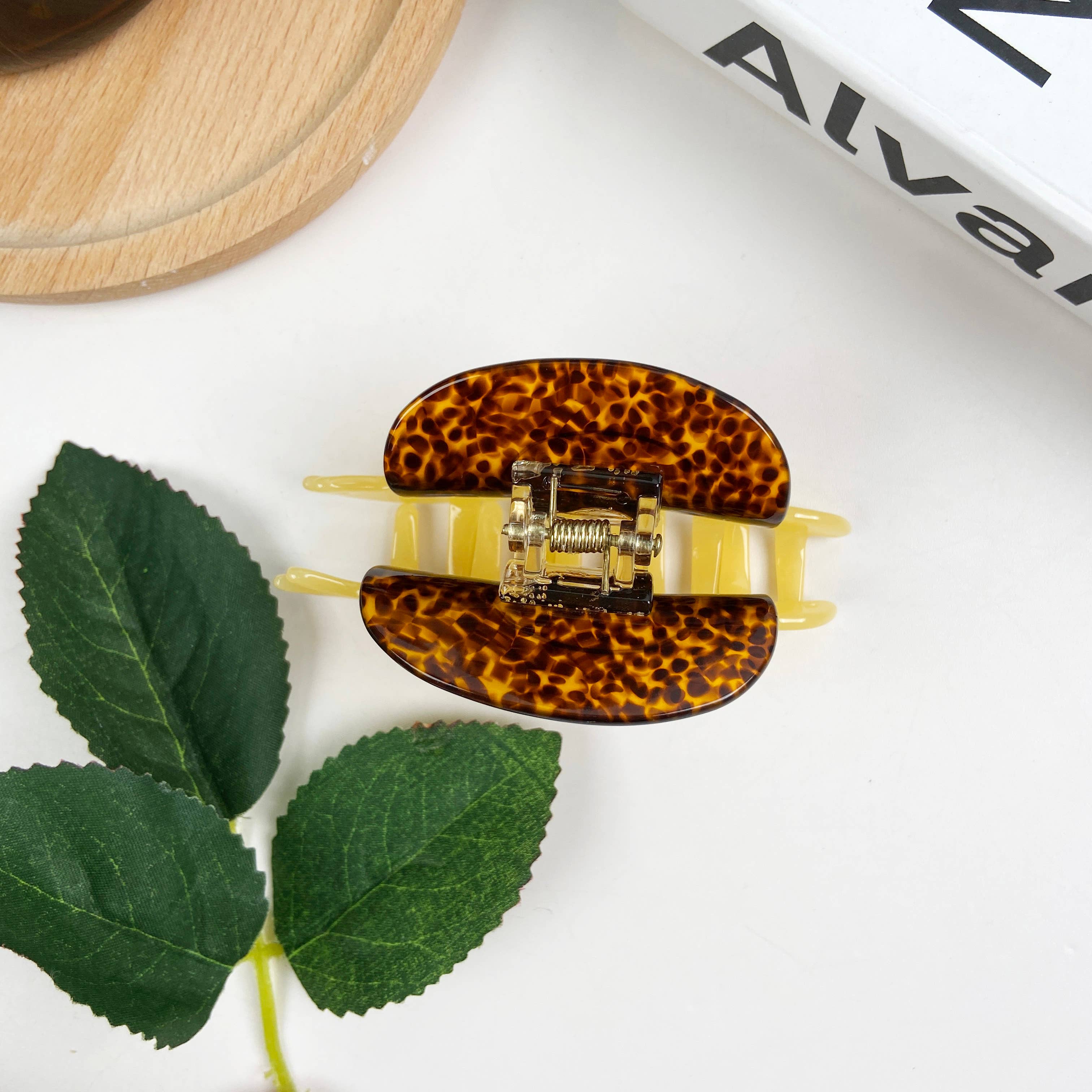 Snail Acetate Claw Clip Animal Hair Clips