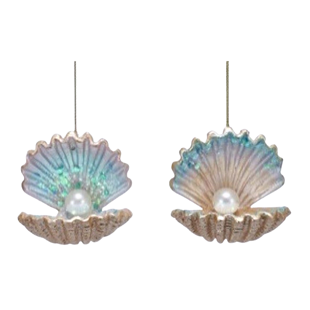 Clam Shell Ornament