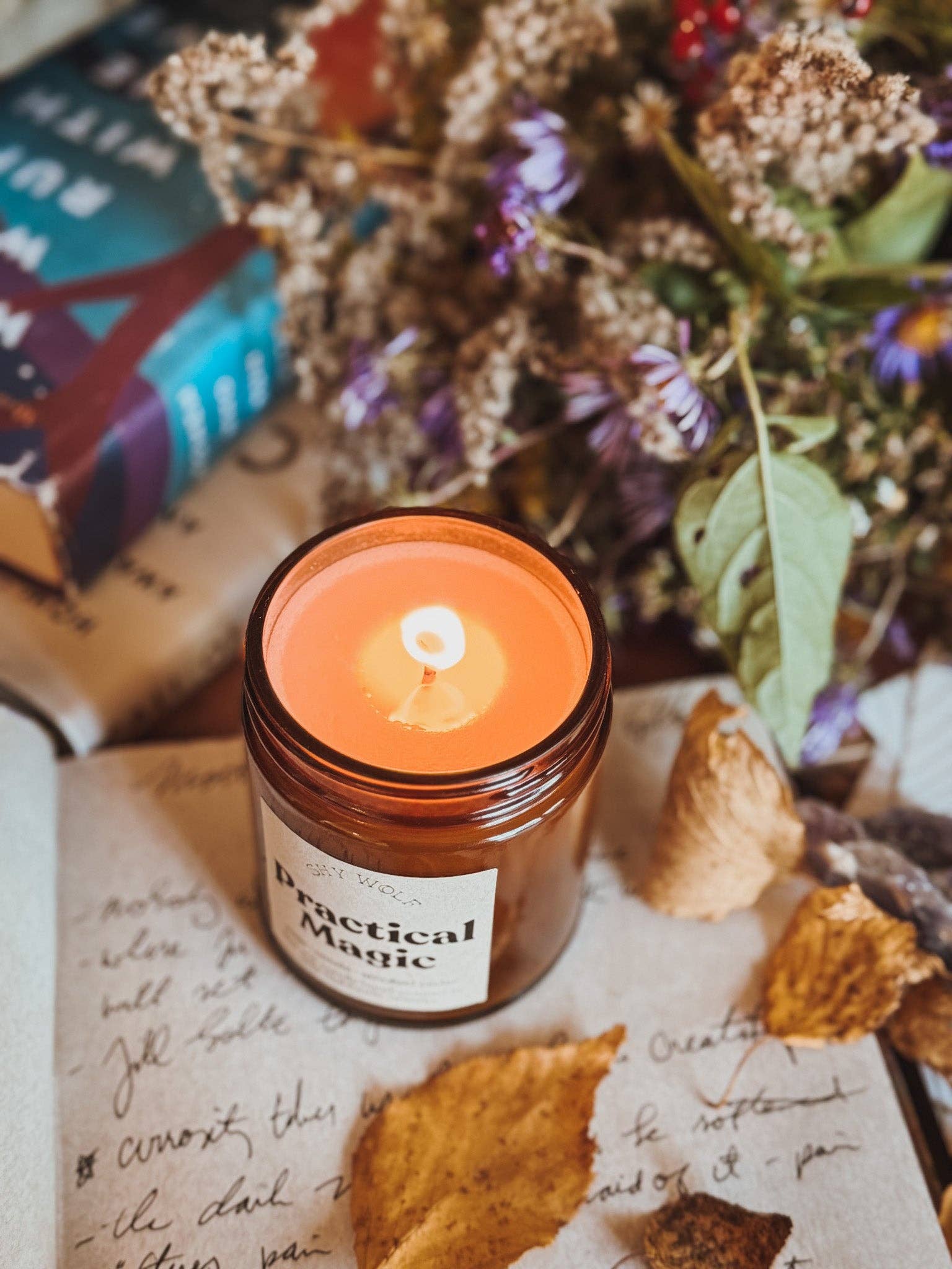 Practical Magic - Shy Wolf Candle