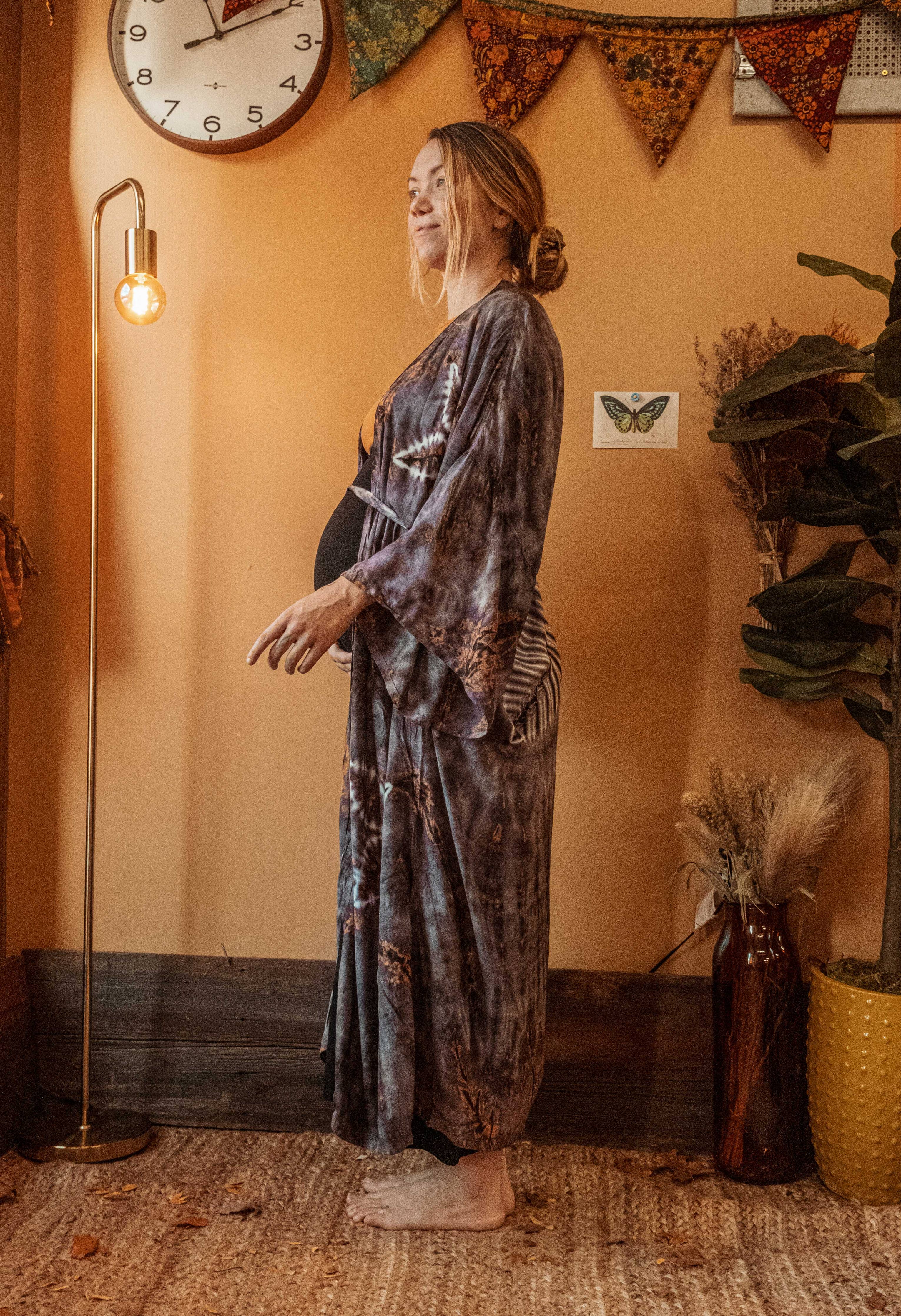 Bohemian Hippie Hand Dyed Kimono