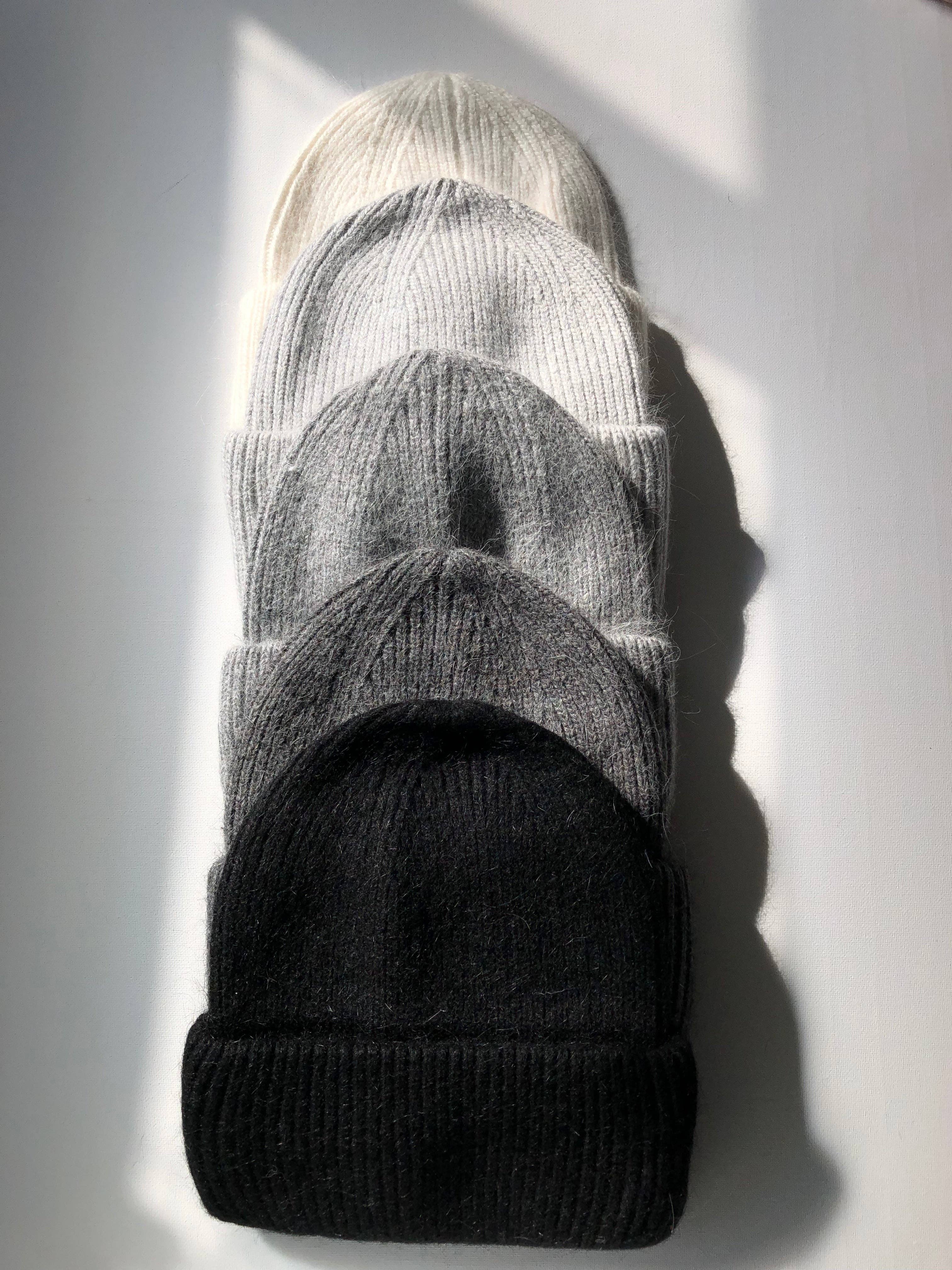 Royal Angora Beanie: Brown