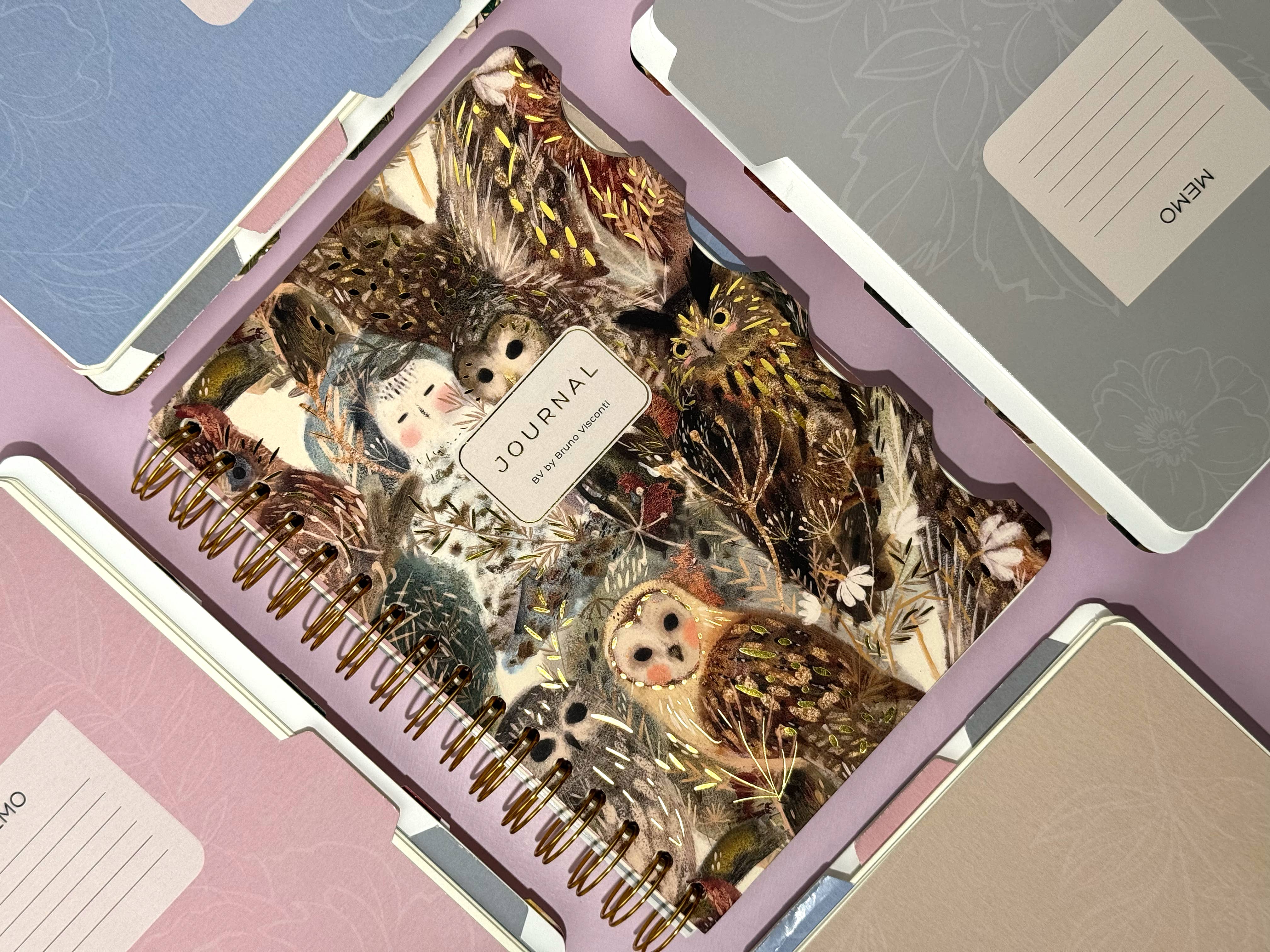 Art Journal   - Owls