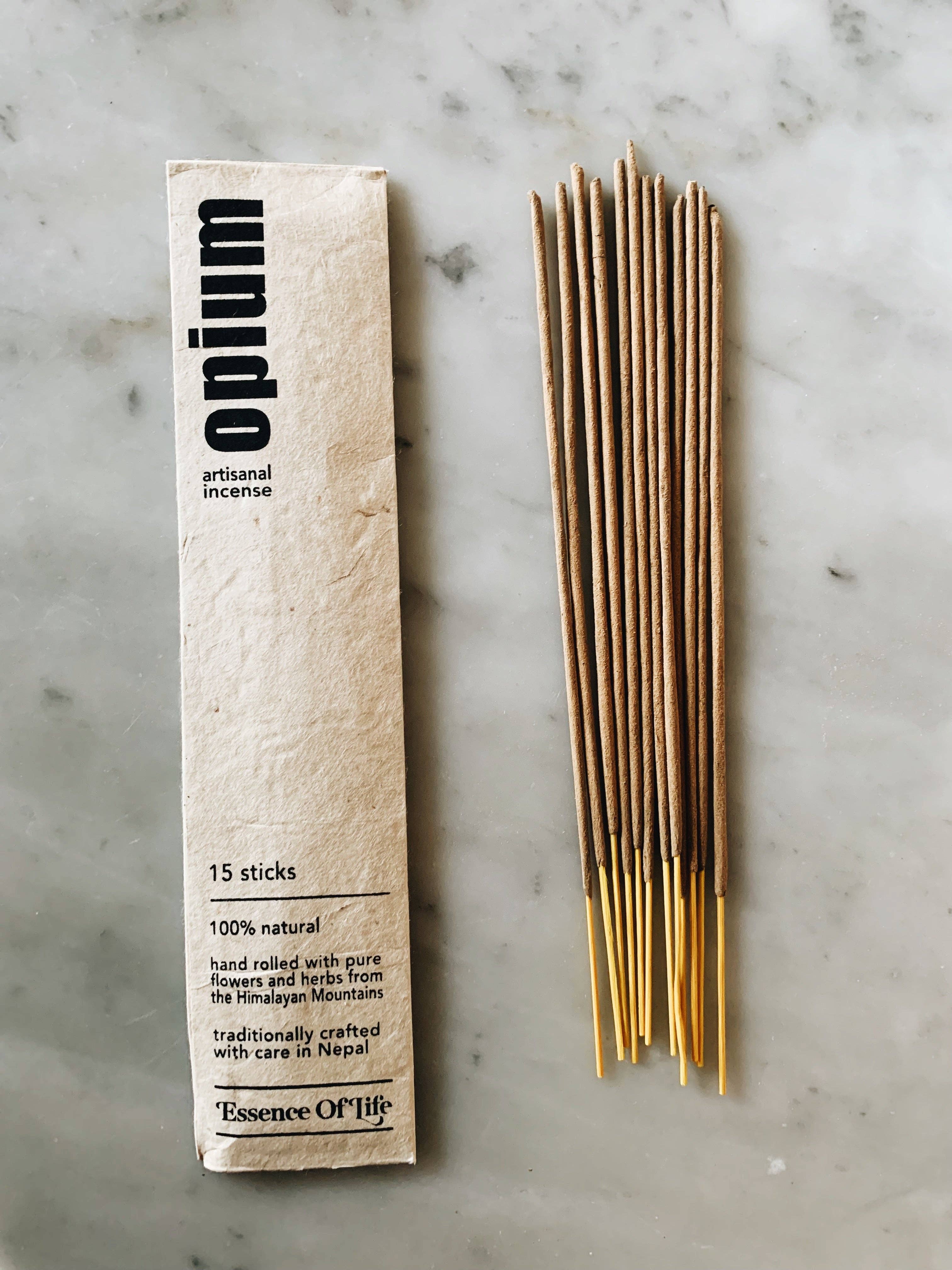 Handcrafted Natural Incense - Opium