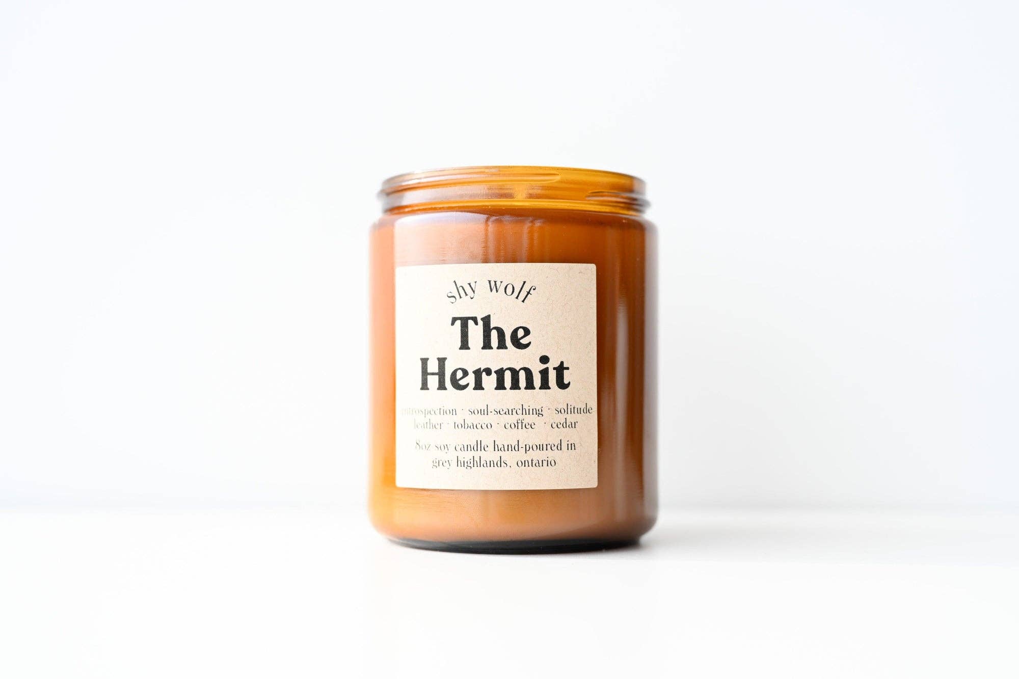 The Hermit - Shy Wolf Candle