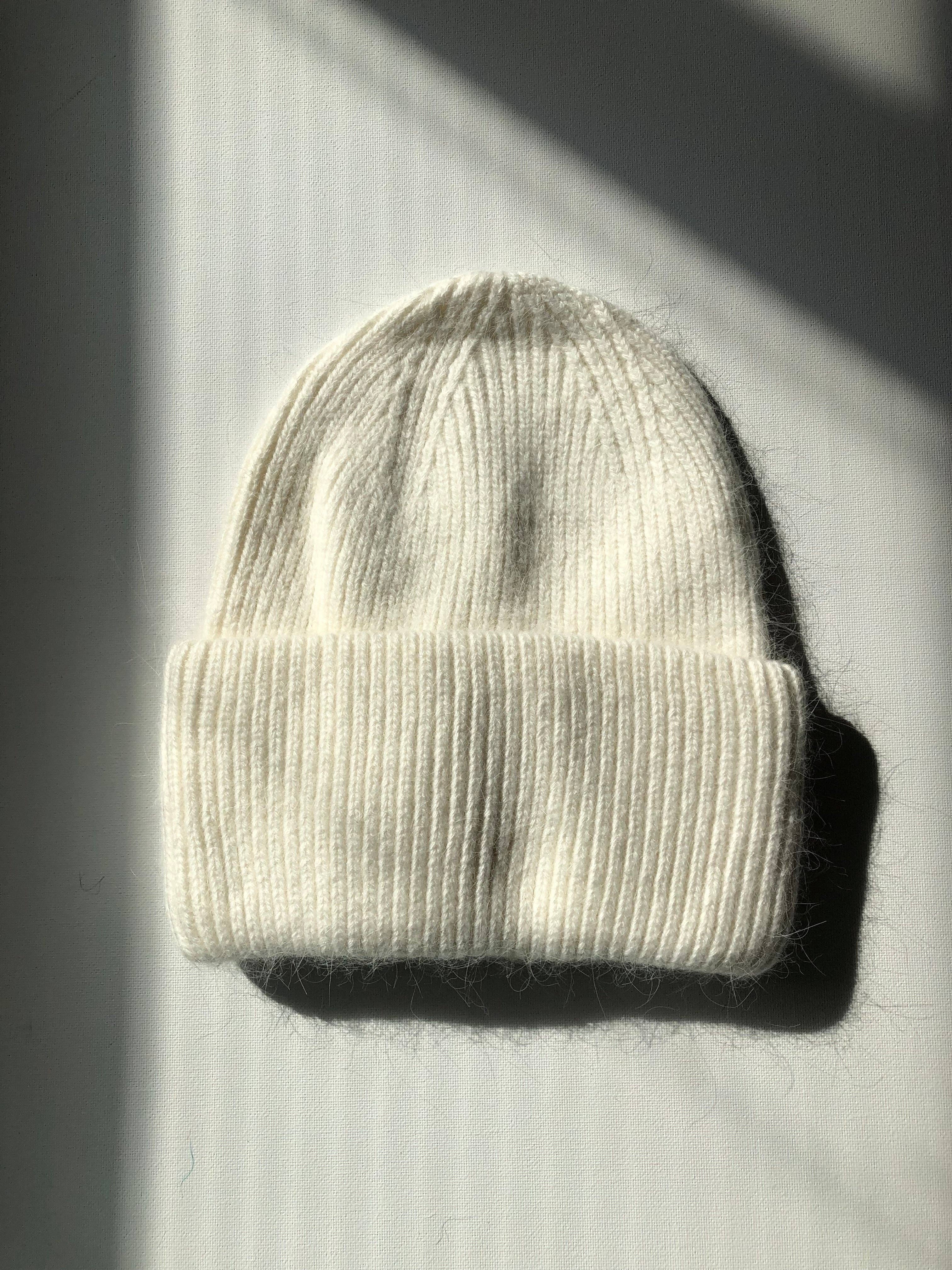 Royal Angora Beanie: Brown