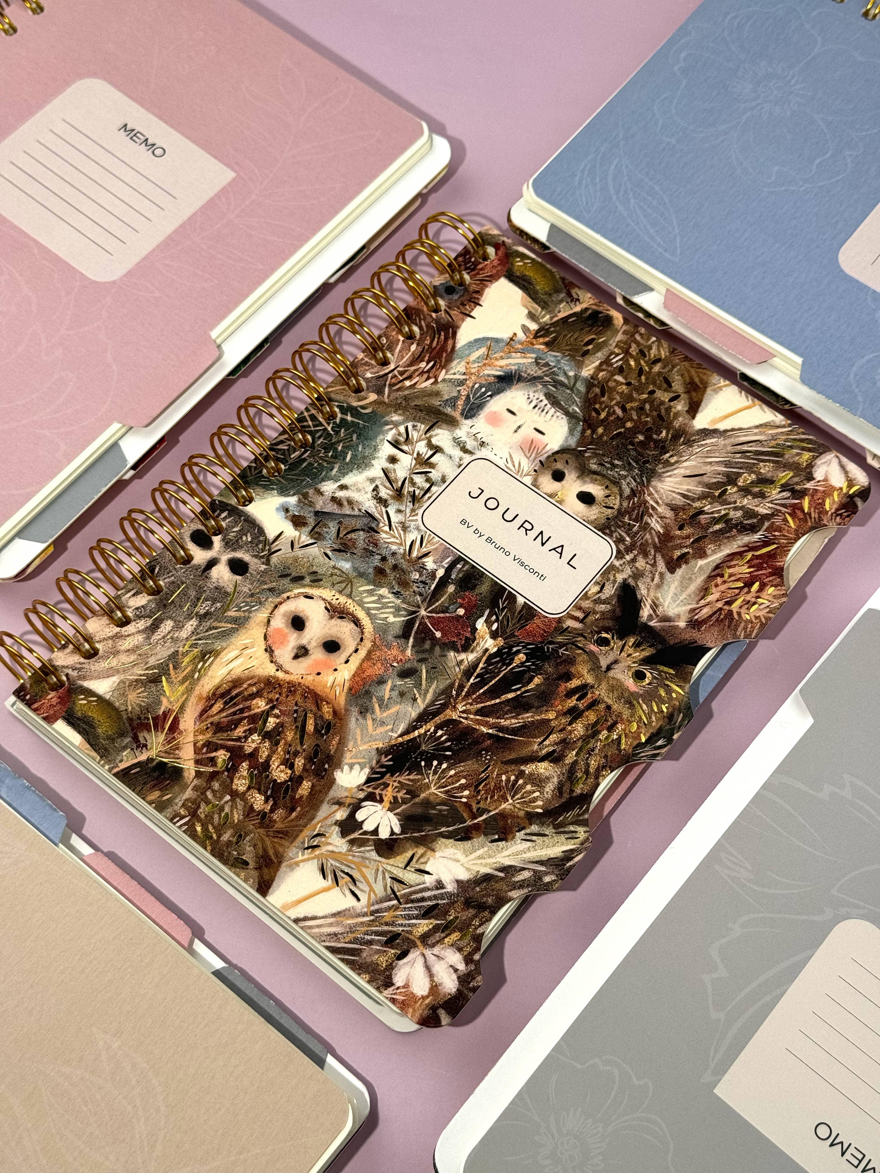 Art Journal   - Owls