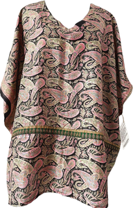 Munro Pure Silk Short Kaftan Tunic