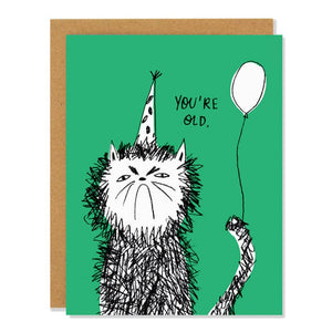 Badger & Burke - Snitty Kitty Birthday Card