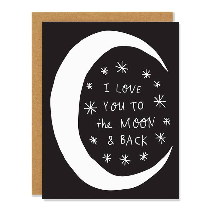 Badger & Burke - Moon and Back Card
