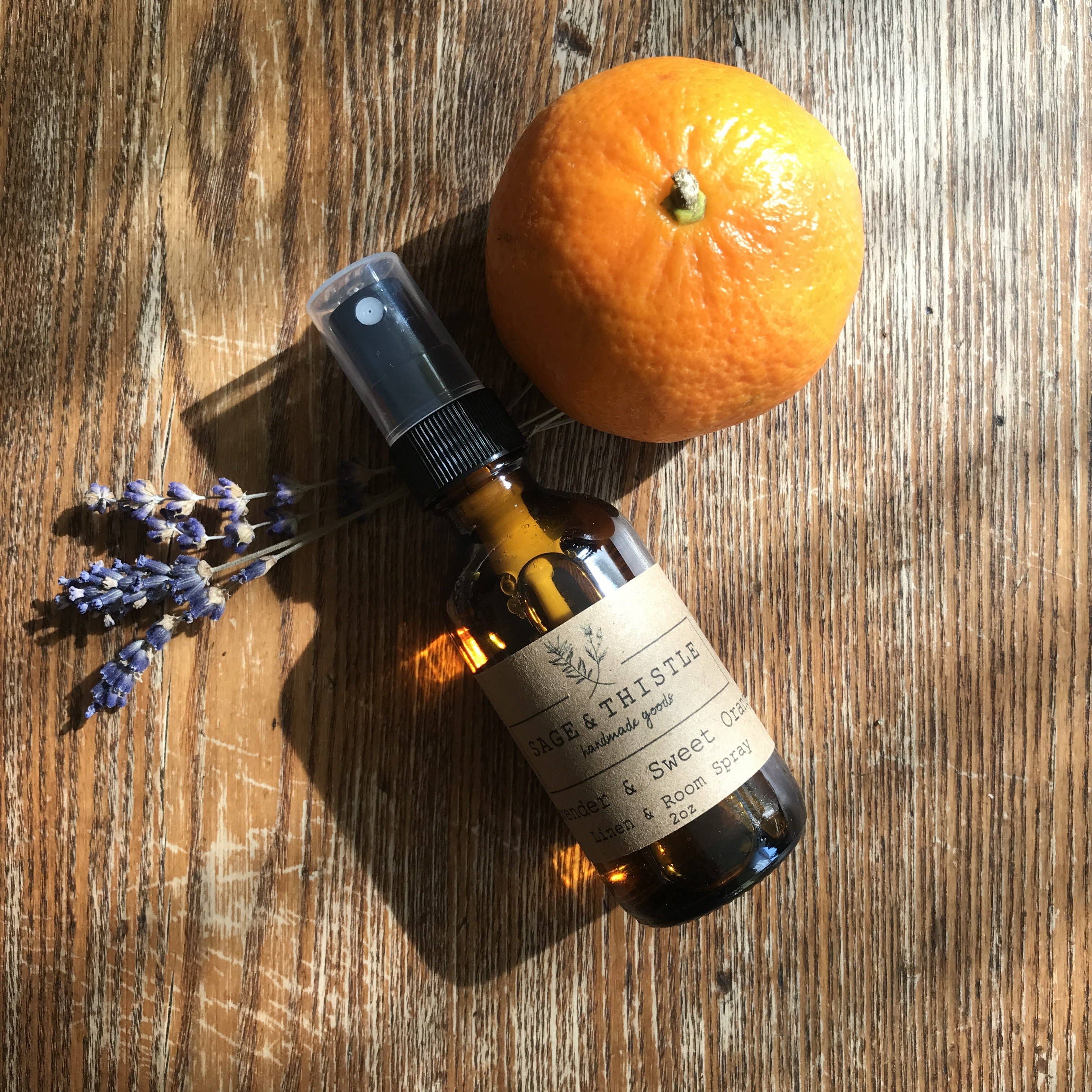 Lavender & Sweet Orange Room & Linen Spray