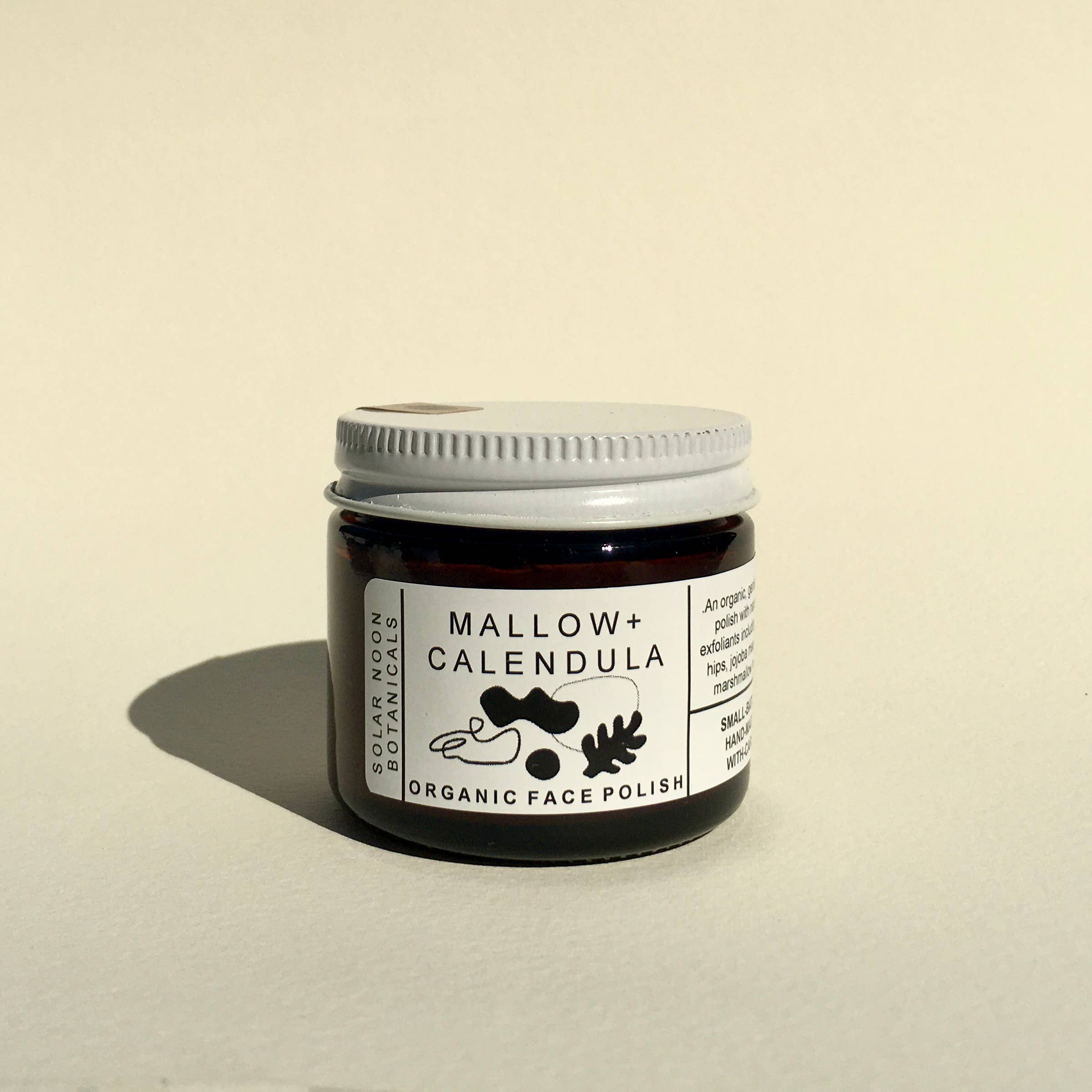 Organic Face Polish - Mallow + Calendula