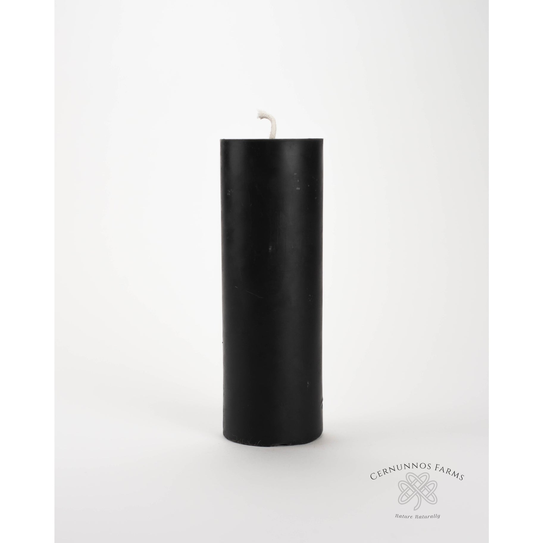 Beeswax pillar candle