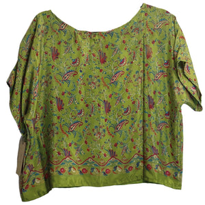 Nihla Pure Silk Boxy Top