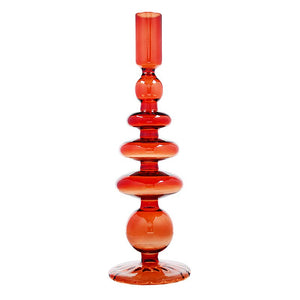 Wisteria Candleholder Red