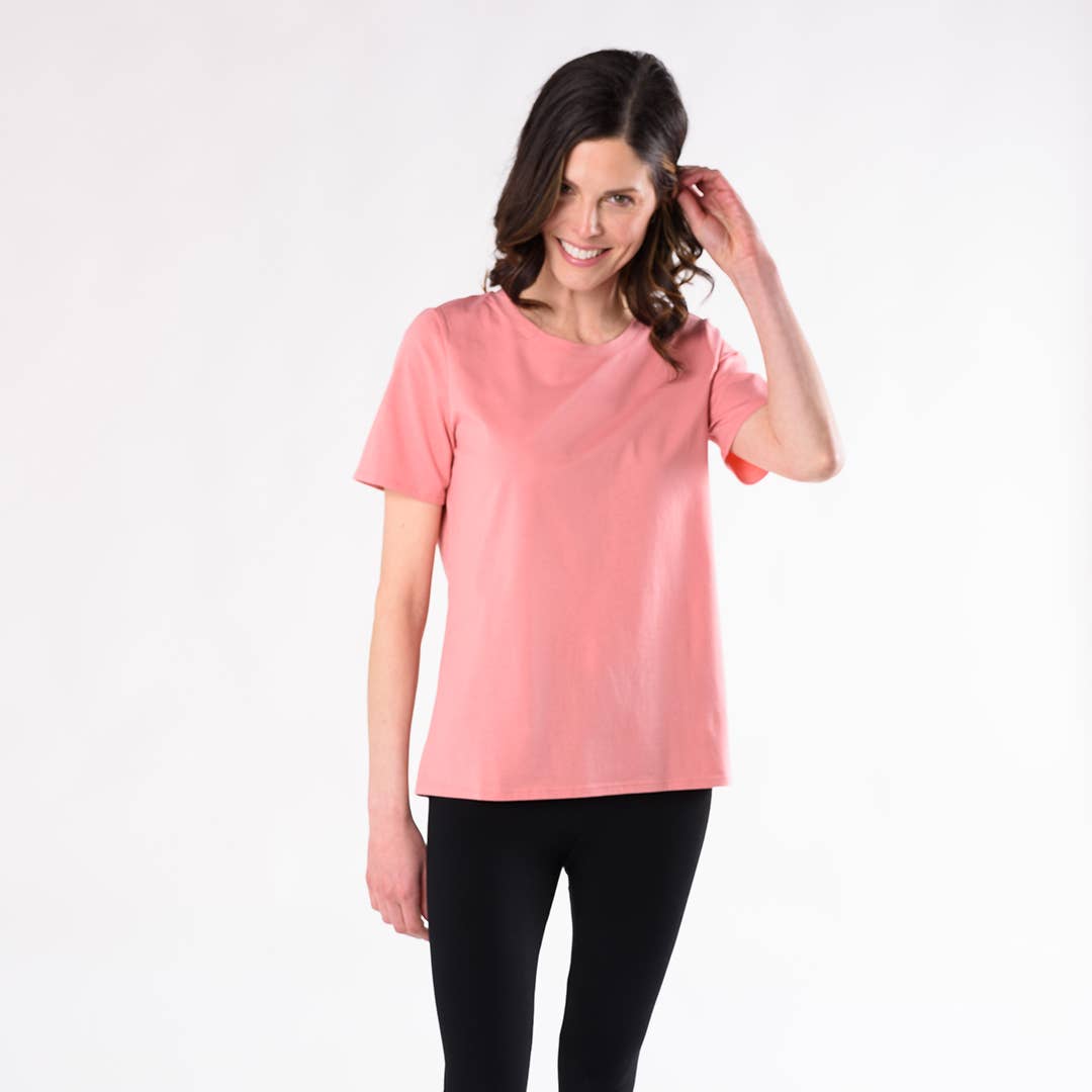 Tessa Relaxed Fit Crew Neck Tee