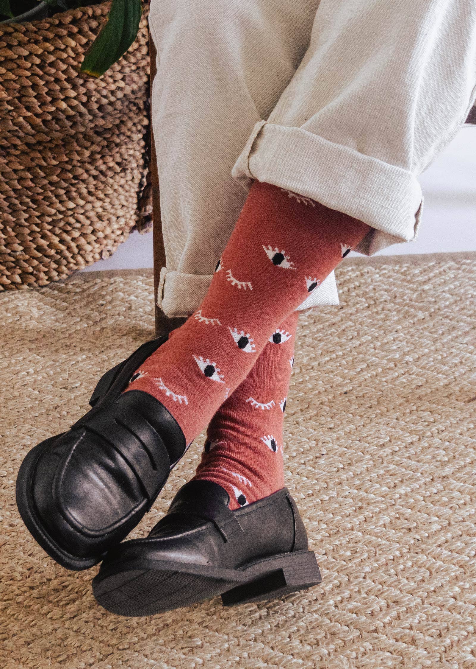 Wink Wink cotton socks