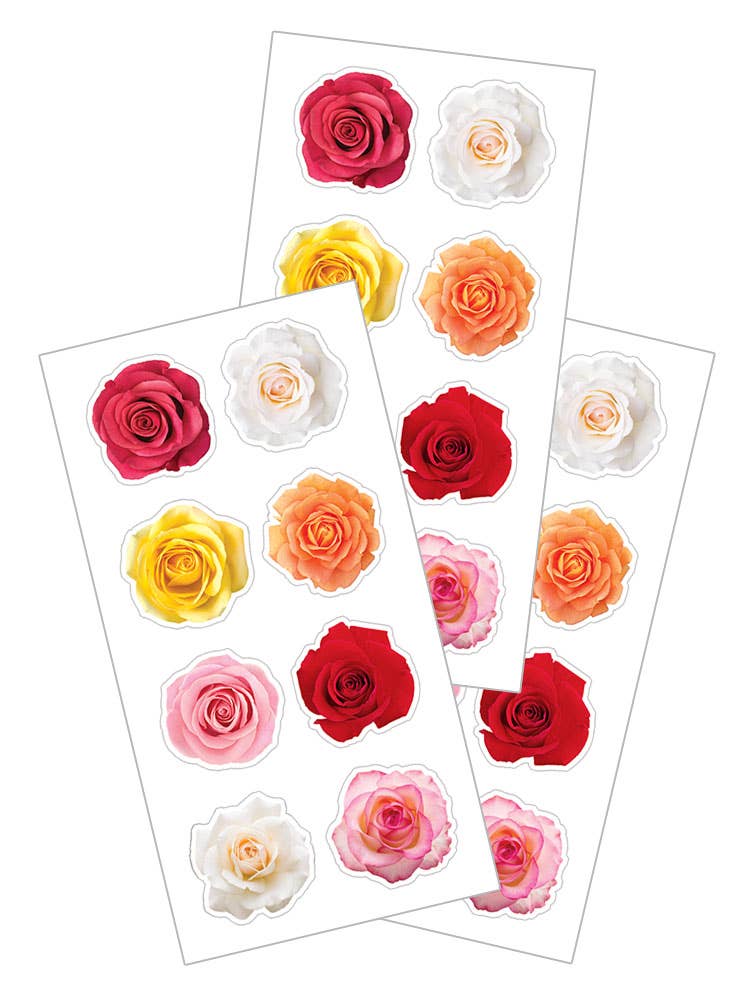 Decorative Stickers - Mini Mixed Roses – Blossom and Tempest