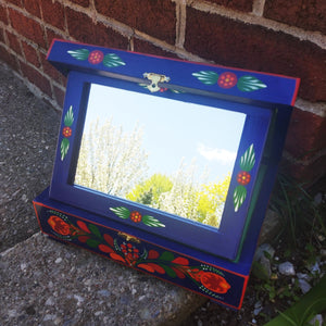 Hand Painted Folk Art Jewelry Box