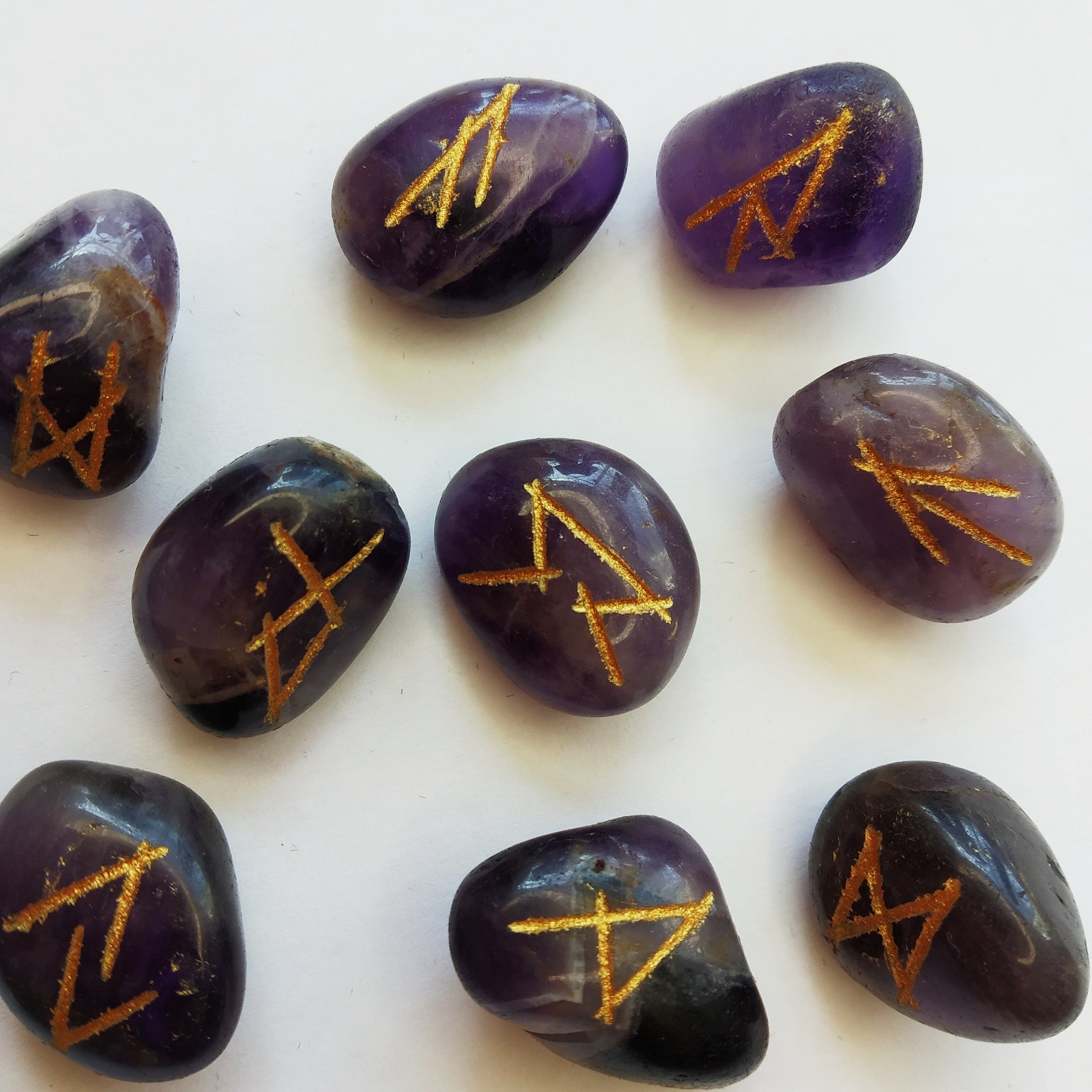Runes Set - Amethyst