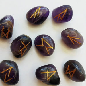 Runes Set - Amethyst