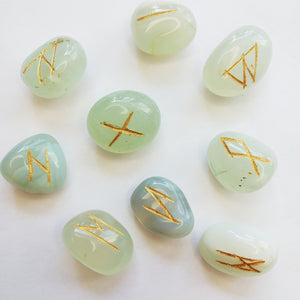 Runes Set - Aquamarine