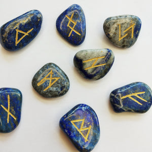 Runes Set - Lapis Lazuli