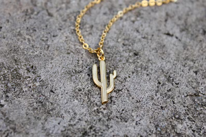 Saguaro Cactus Necklace